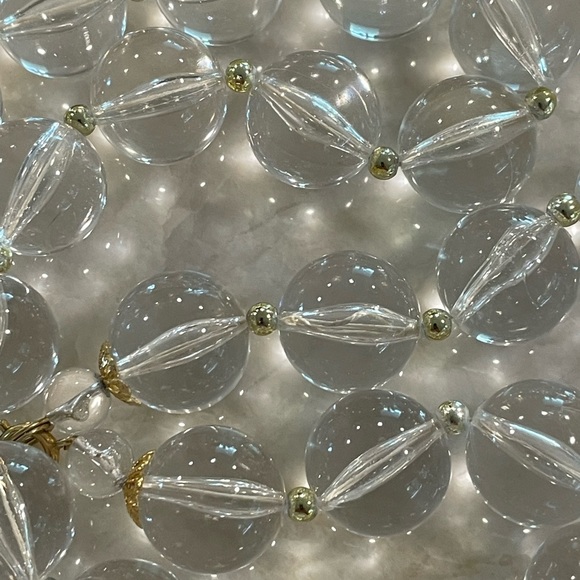 Vintage Lucite - Acrylic Bead Necklace - Picture 4 of 5